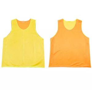 Professional cheap custom sports mesh basketball football scrimmage <b>training</b> reversible vests - Product Image 6