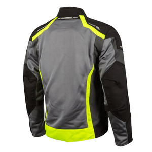 Chaqueta de moto textil Cordura para hombre de diseño personalizado a prueba de viento negro gris fresco de talla grande Touring protección impresa invierno - Product Image 6
