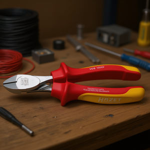 Alicates de Corte Diagonal de Alta Resistencia Hazet con Aislamiento Protector de 1000V - Product Image 3