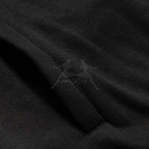 Sudadera con capucha cómoda con cremallera, acabado suave y capucha ajustable para uso diario, sudadera básica con cremallera. - Product Image 4