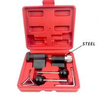 Kit de Herramientas de Bloqueo de Correa de Distribución para Motor Diésel Dr.M de Calidad Superior LGT00001 Compatible con VW Audi T10050 T10100 en Estuche Rígido