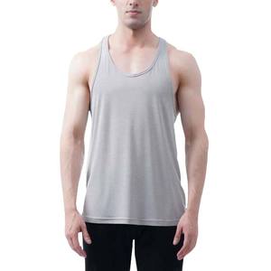 เสื้อกล้ามผู้ชายทรงเข้ารูป ผ้าฝ้ายถัก สวมใส่สบาย คุณภาพสูง รับผลิตตามแบบ สีตามสั่ง ไม่มีแขน เหมาะสำหรับออกกำลังกายในฤดูร้อน ระบายอากาศได้ดี เป็นมิตรต่อสิ่งแวดล้อม - Product Image 1