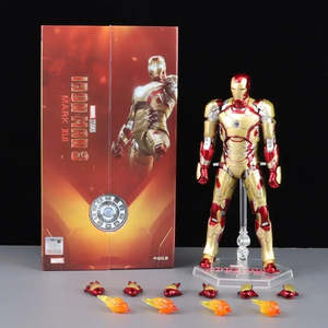 Figurina Giocattolo in Plastica <span class=keywords><strong>Iron</strong></span> <span class=keywords><strong>Man</strong></span> o MK 42, Robot di Alta Qualità, Accessorio Anime, Modellino con Confezione - Product Image 2