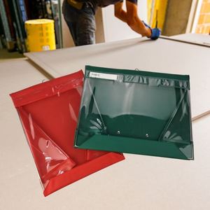 Durable Plastic Outdoor Writing Board <b>with</b> Secure Velcro Closure and <b>Storage</b> Weatherproof <b>Clipboard</b> - Product Image 6