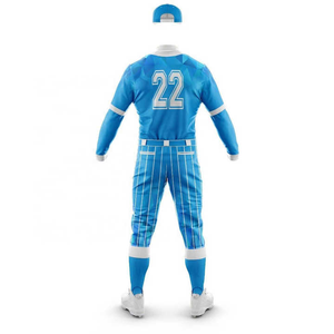 Uniformes de baseball et de softball en polyester de haute qualité Ensembles personnalisés respirants et confortables Techniques imprimées - Product Image 5