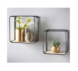 ชั้นวางของตกแต่งบ้านแบบโบราณสุดหรูชั้นวางของโลหะ2ชั้นเก็บของใช้ในห้องครัวห้องน้ำห้องนั่งเล่น - Product Image 2