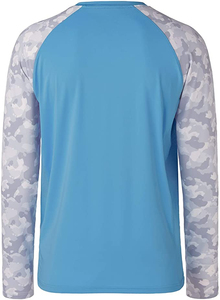 เสื้อลายพรางสำหรับผู้ชายเสื้อล่าสัตว์ลายพรางลายเป็ดสำหรับตกปลาทรงอัพลัสออกแบบได้ตามต้องการ - Product Image 2