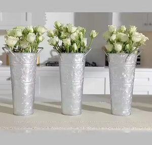 Maceta de Metal para decoración de jardín, decoración del hogar, maceta decorativa personalizada, maceta directa de fábrica, maceta de estilo moderno de alta venta - Product Image 2