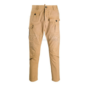 Pantalones Cargo de Alta Calidad para Hombre, Casuales, Ecológicos, Ligeros, Transpirables, Rectos, 100% Algodón, con Logotipo Personalizado, a Bajo Precio - Product Image 1