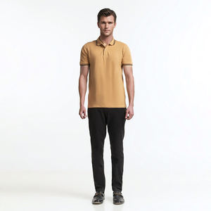 Nardon Apparel Nouveaux polos de golf pour hommes avec logo brodé T-shirt de polo à séchage rapide coupe ajustée Polo de golf personnalisé en polyester - Product Image 3