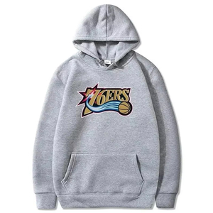 Sweat à capuche en coton épais et surdimensionné unisexe Taille XS Logo personnalisé imprimé Sans ficelle Épaule tombante French Terry Blank Fleece Solid - Product Image 1