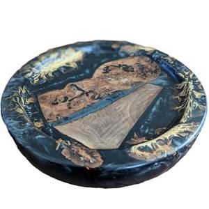 Bol à fruits en résine époxy de conception unique Bol à salade/fruits fini créatif à bas prix par fabrication certifiée - Product Image 3