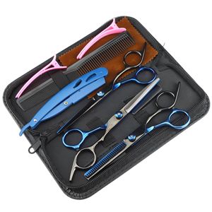 Kit de pelo para el hogar de 6,0 pulgadas, popular nuevo diseño de moda, tijeras de peluquero de belleza, tijeras planas, tijeras para el pelo de dientes - Product Image 4