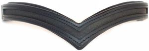 Superventas marca ADEEFA hecha a mano de alta calidad 10MM cuero negro brida Browband para caballos múltiples formas tamaños fábrica - Product Image 3