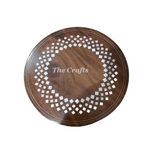 Assiette à chocolat en bois de couleur marron au design attrayant, vaisselle, assiette à chocolat de la plus grande qualité - Product Image 2