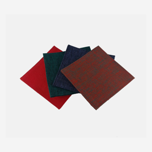 Sous-verres classiques en lin français écologiques de Zed Aar Exports, durables, lavables, personnalisables, décoration de table carrée - Product Image 6