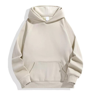 Vente en gros de pulls personnalisés couleurs printemps automne polaire OEM logo personnalisé pull à capuche uni uni unisexe prix bon marché sweats à capuche - Product Image 4