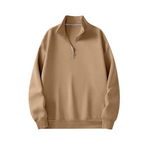 2025 dernière conception Simple plaine équipage Nek Style hommes sweat avec votre Logo et imprimé manches longues hommes sweat - Product Image 5