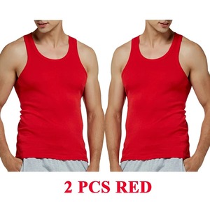 Camisetas sin mangas para hombre, chaleco sólido de algodón 100%, camisetas sin mangas transpirables para hombre, camiseta interior cómoda para correr informal ajustada para gimnasio, regalo para hombre - Product Image 6