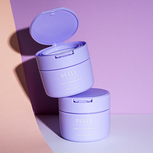 แผ่นเช็ดทำความสะอาดวีแกน Belle Lash 80 ชิ้น ผลิตในเกาหลี สำหรับเช็ดหน้า ริมฝีปาก และรอบดวงตา ผลิตภัณฑ์เช็ดเครื่องสำอางเกาหลี - Product Image 1