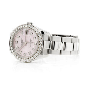 Reloj de Lujo con Incrustaciones de Moissanita, Esfera de Cristal, Diamantes VVS, Movimiento de Cuarzo, Acero Inoxidable, para Hombre - Product Image 2