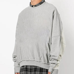 Vêtements de sport, logo personnalisé imprimé, sweat-shirt d'hiver pour homme grande taille, uni, teint, 100% coton mélangé, écologique, plusieurs tailles - Product Image 3