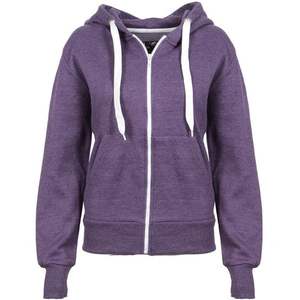 Logotipo personalizado de alta calidad Streetwear OEM elegante Mujeres moda sudaderas con capucha Venta caliente de invierno de algodón de poliéster cremallera activa Sudadera con capucha - Product Image 1