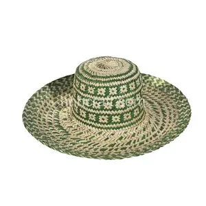 Wholesale New Arrival Fashionable Unique Natural Straw Hat Using for Summer Vacation Women Fashion Daily Hats Made in Vietnam