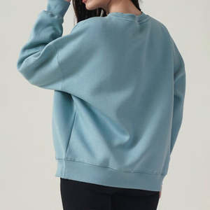 Nueva moda estrella impresa diseño de alta calidad Sudadera con capucha Color sólido Casual manga larga Streetwear sudaderas de mujer con logotipo - Product Image 5