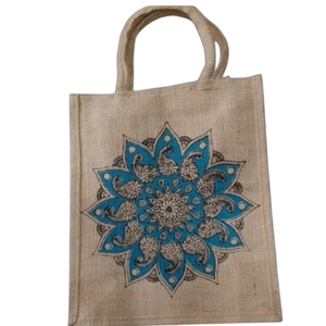 Sacs fourre-tout en jute à rayures personnalisées de haute qualité Sac de plage réutilisable avec logo personnalisé Vente en gros du Bangladesh - Product Image 2