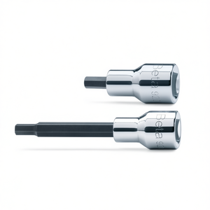 Chiavi a Bussola Esagonali Cromate da 1/2 Pollice con Inserti Lucidati - Product Image 2