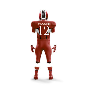 Camiseta de fútbol americano de manga corta de la mejor calidad, ropa deportiva transpirable, uniforme de sublimación de sarga - Product Image 3