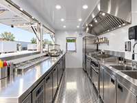 Conteneur de restaurant de 20 pieds, conteneur de conversion pour restaurant, point de vente alimentaire, conteneur de restaurant personnalisé avec équipement complet