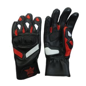 ถุงมือขี่มอเตอร์ไซค์หนังแพะแท้ OEM แบบเต็มนิ้ว กันความร้อน/บุฉนวน สำหรับแข่งรถ 男女 ใช้ได้ กันน้ำ ป้องกันรังสียูวี ระบายอากาศได้ดี รองรับการสัมผัสหน้าจอ - Product Image 1