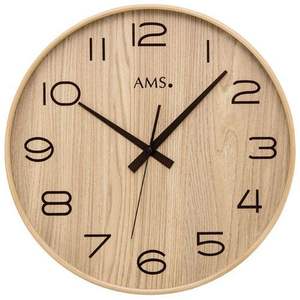 Reloj de pared silencioso de cuarzo de madera de alta calidad que no hace tictac para hogares modernos Diseño atractivo en la India - Product Image 3