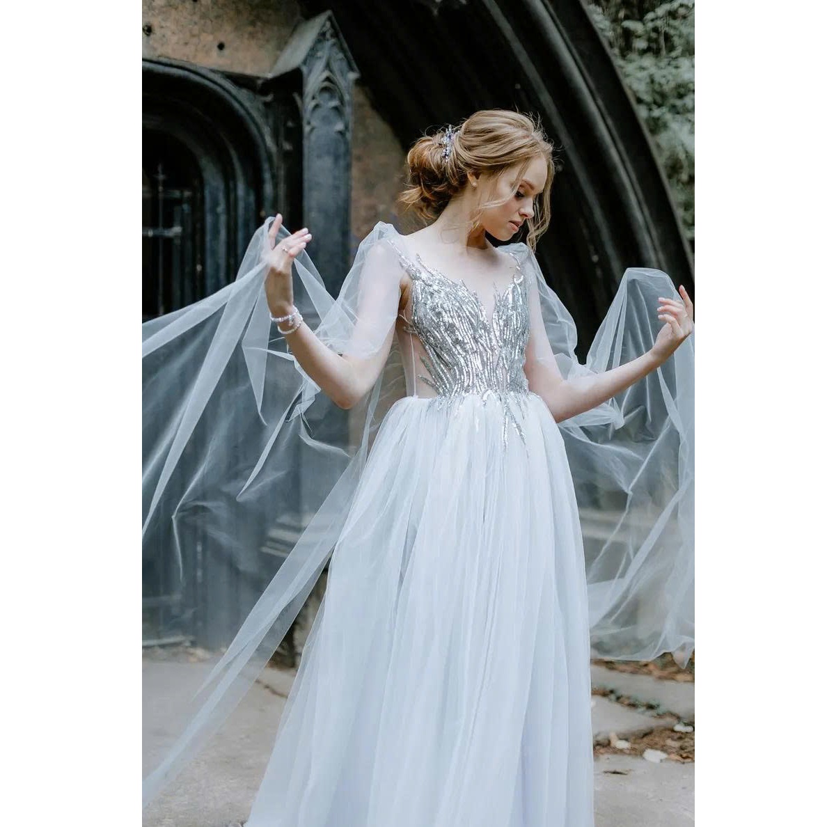 Elegant Designs for Your Perfect Day: Quality gray wedding gown for  Business Buyers