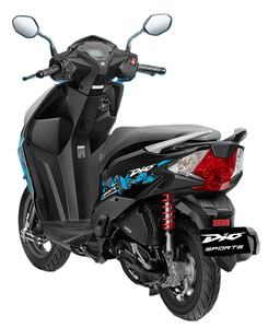 Scooter Dio Sports 110CC BSVI Disc Red de l'inde - Product Image 2