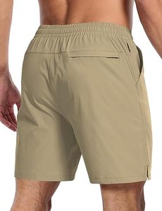 Pantalones cortos de gimnasio de algodón para hombre con logotipo personalizado, ajuste cómodo, material elástico ligero para entrenamiento deportivo, servicio OEM sólido - Product Image 3