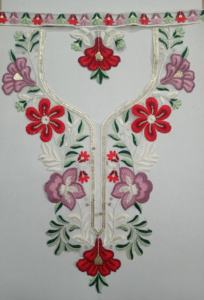 ชุดส่าหรีปกคอเสื้อปักเลื่อมสำหรับใส่แบบชนเผ่า - Product Image 4