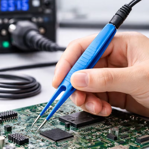 Reusable Bipolar Electrosurgical Forceps with <b>Cable</b> Connector, Stainless Steel, Autoclavable, OEM Surgical <b>Instrument</b> - Product Image 5