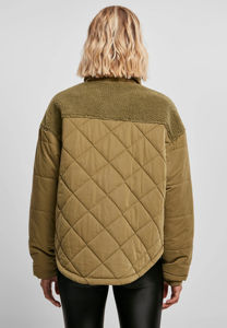 2025 otoño nueva moda mujer manga Regular corto Casual invierno Teddy abrigo chaqueta con botón de Metal solapa transpirable - Product Image 5