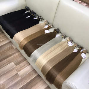 Fabricación de cabello vietnamita, calidad superior, cutícula virgen, cabello humano alineación, trama, remy Virgen sin procesar, los mejores mechones - Product Image 3