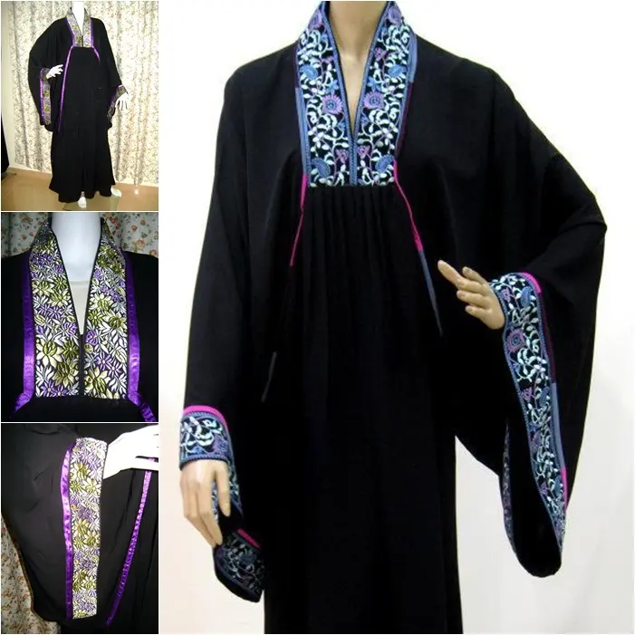 Máy thêu thiết kế abaya được yêu cầu nhiều nhất ở Trung Đông cho phụ nữ hồi giáo