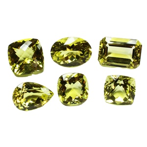 100% Naturel Citron Quartz Gemstone Exportation Qualité Qualité À Facettes À La Main Coupe Mixte En Forme De Pierres Précieuses De Guérison En Gros - Product Image 2