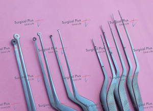 Juego de 6 Pinzas Neuroquirúrgicas Yasargill para Tumores y Micro Bayoneta - Product Image 5