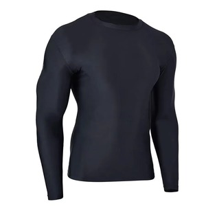 Tissu extensible confortable Rashguard haute performance pour homme - Respirant Séchage rapide Écologique Vêtement de sport à manches courtes pour - Product Image 1