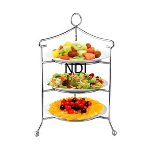 Vajilla para el hogar, soporte de Metal para pasteles, taza, pastel, postre, servir bodas y fiestas de cumpleaños, servidor de pastel de celebración - Product Image 1