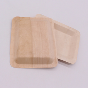 Plateau d'artisanat en bambou avec design sculpté pour la nourriture et l'artisanat Style d'art populaire Protection saine - Product Image 4