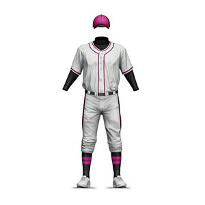 2025 nuevo uniforme de equipo de béisbol profesional 100% poliéster conjuntos transpirables Venta caliente en línea con precio competitivo - Product Image 3