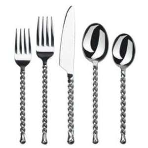 Elegante juego de cubiertos de acero inoxidable diseñado para comidas familiares y eventos de lujo con materiales duraderos de alta calidad - Product Image 6